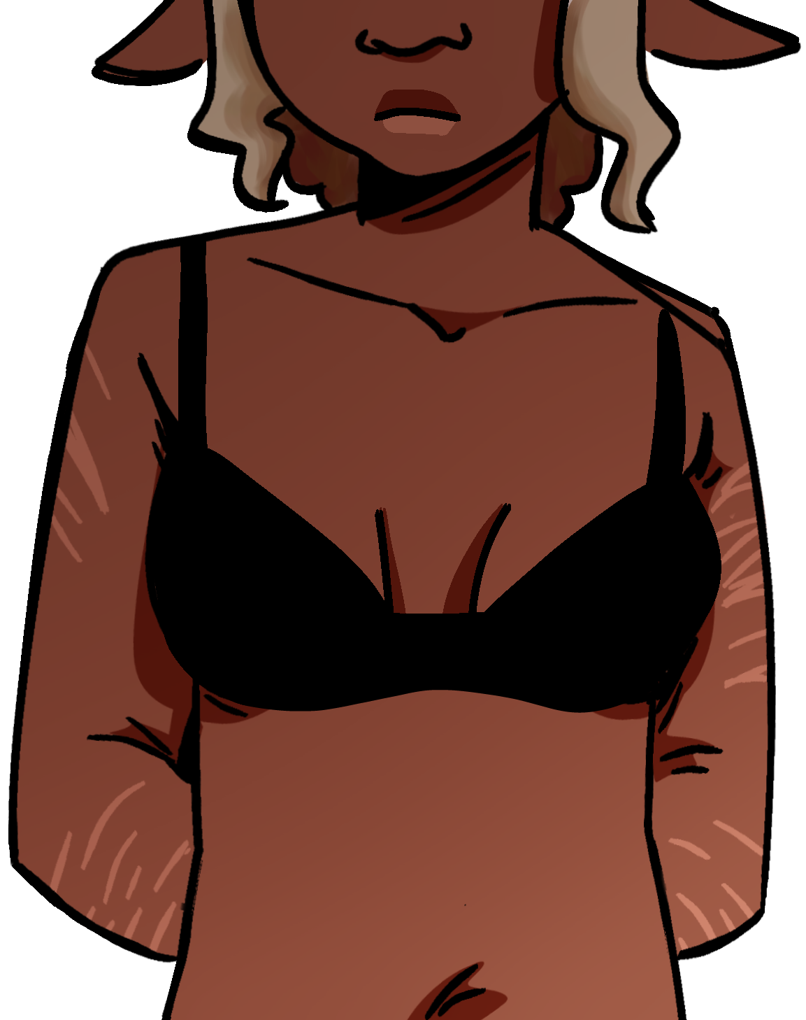 Thistle in a bra